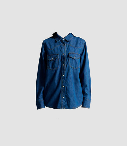 Ora Shirt Dark Blue