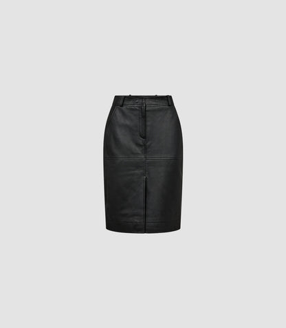 Royal Leather Skirt