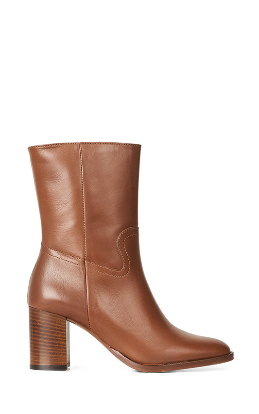 Wooden Heel Boots