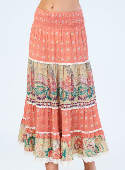 Dulcie Print Skirt