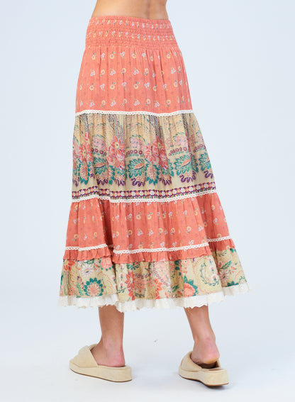 Dulcie Print Skirt