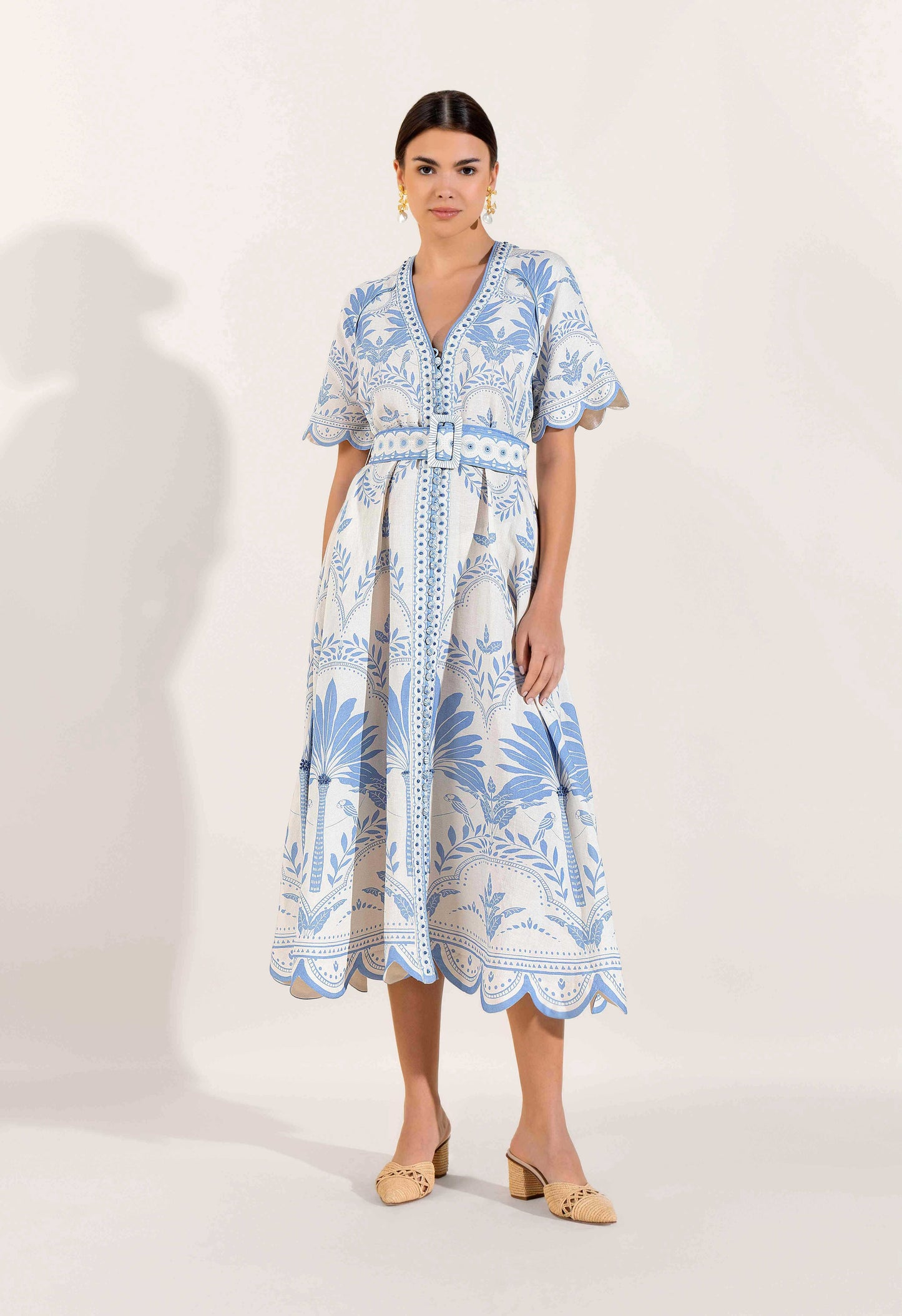 Palm Spring Midi Dress