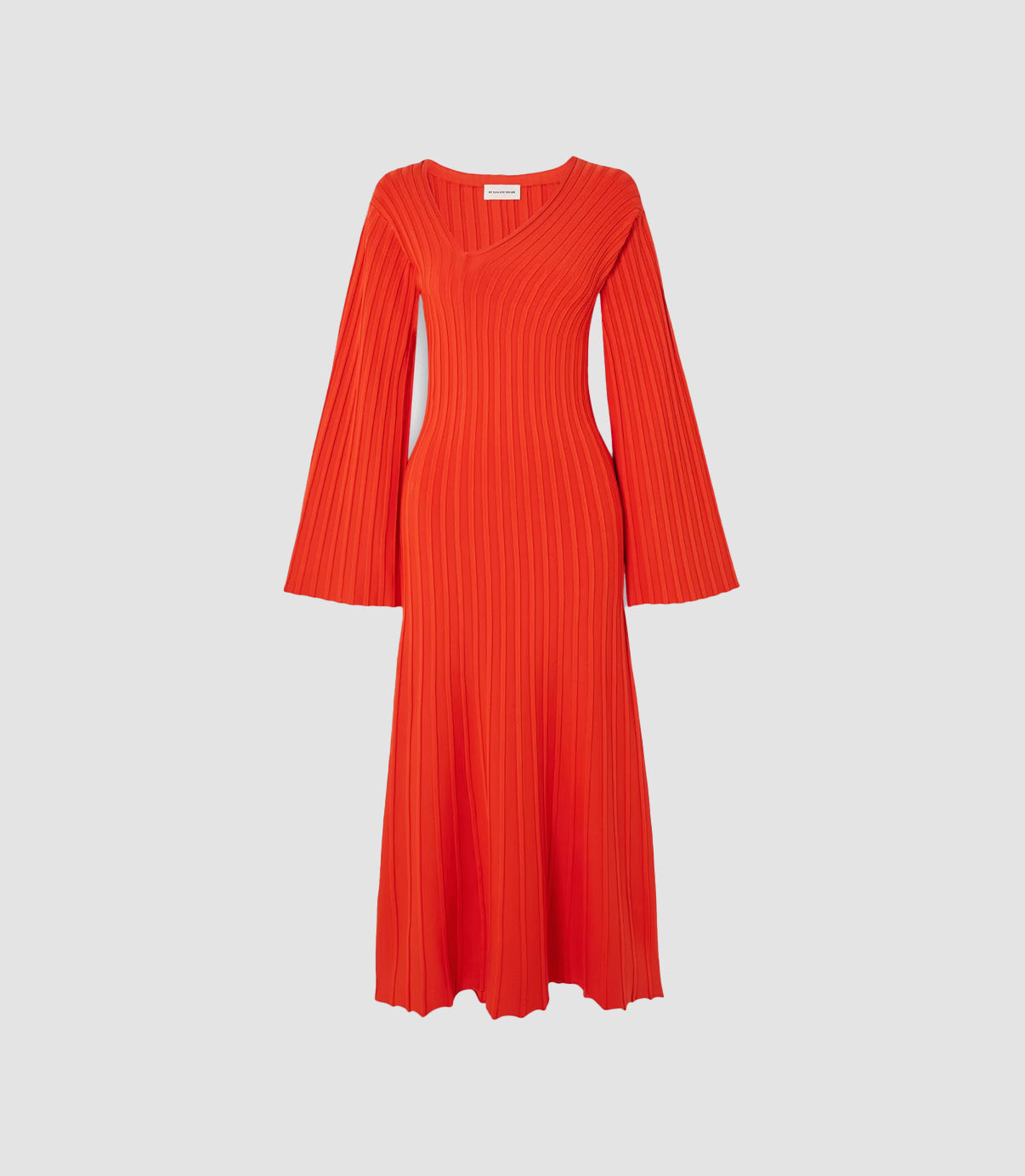 Isla Ribbed Stretch Midi Dress