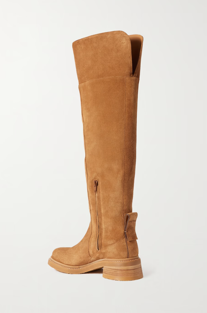 Bonni Suede Over Knee Boots