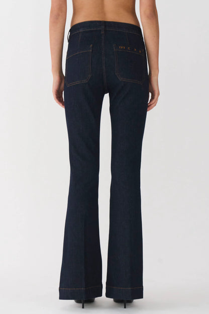 Ivy- Ann Charlotte jeans wash undone indigo