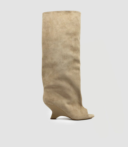 Ninette Sand Suede