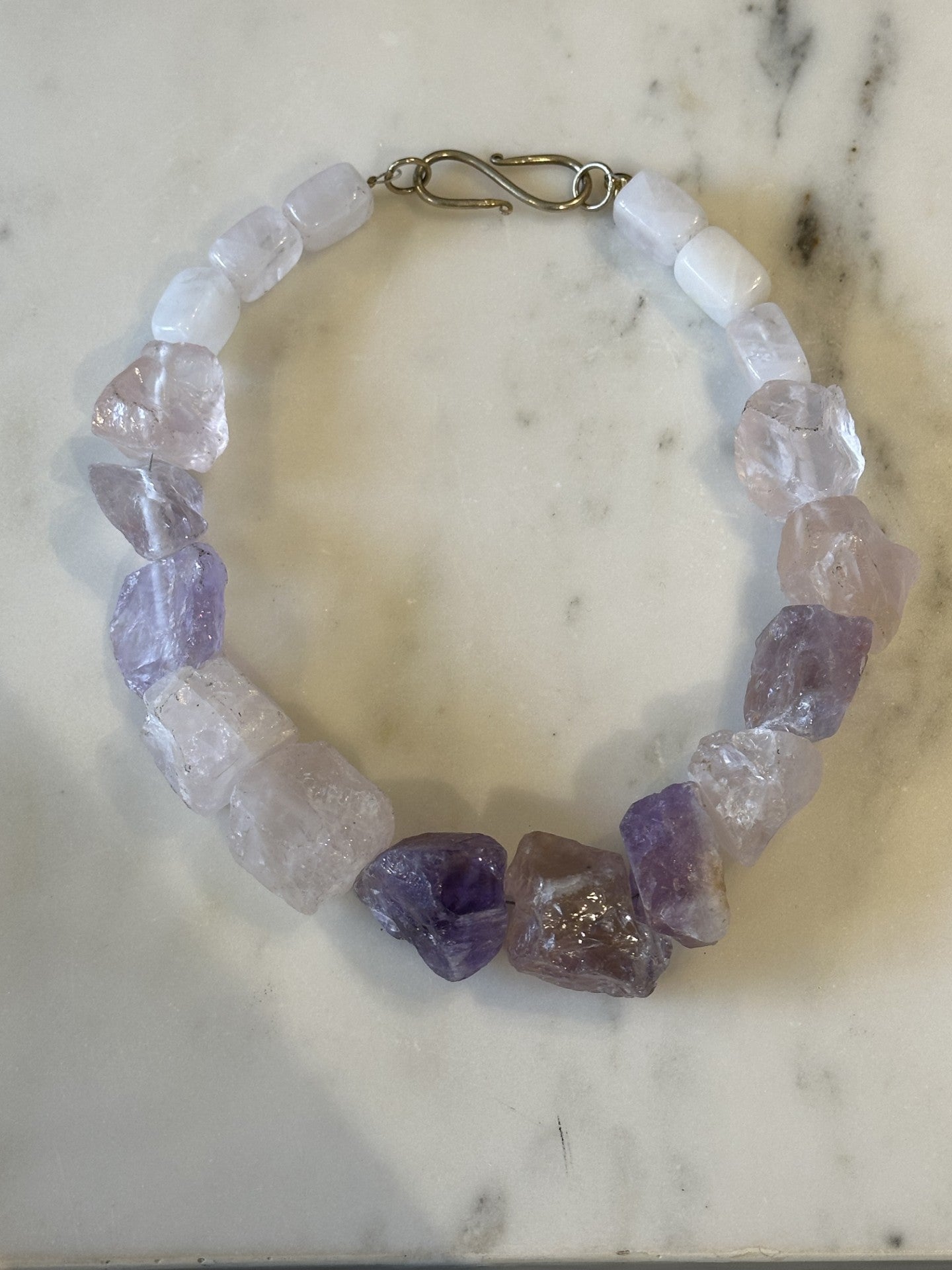 African Amethyst necklace