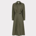 La Rouge Pia Dress Army Green