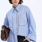 Munthe Voyage Blue Shirt
