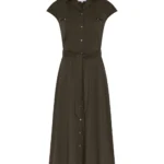 La Rouge Vilma Shirtdress Army Green