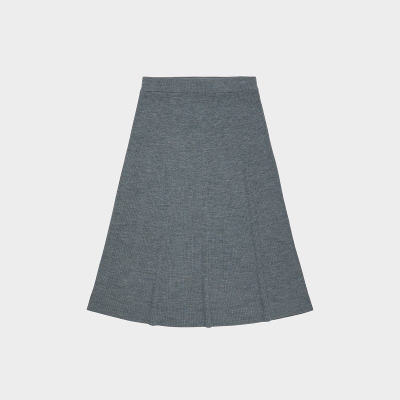 FUB Skirt Steel Melange