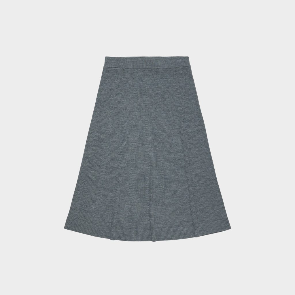FUB Skirt Steel Melange