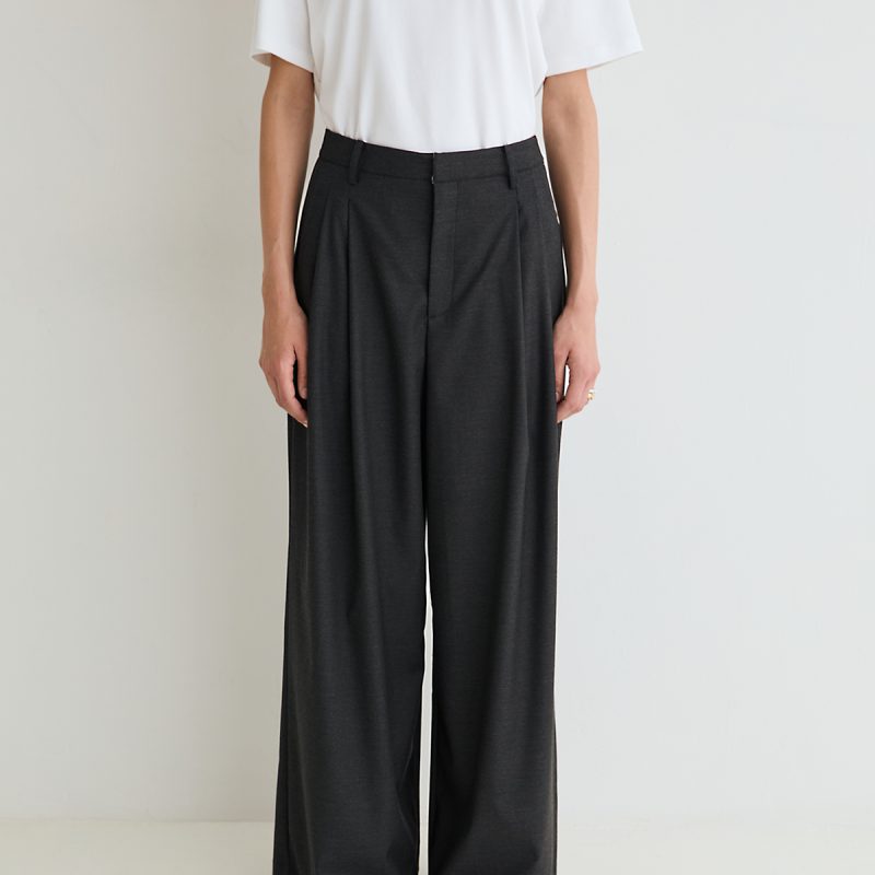 yerse wide leg pant chocolate