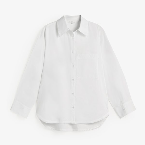yerse poplin shirt white