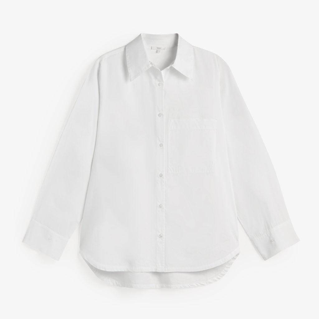 yerse poplin shirt white