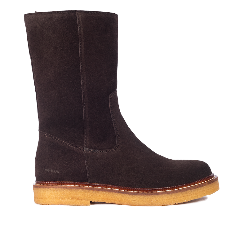 ANGULUS Troia Støvle Dark Brown Brown