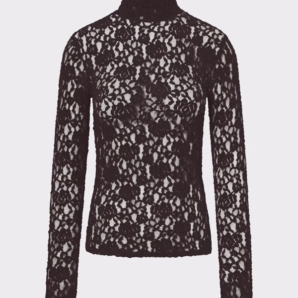 Twist & Tango Mariana Lace Top Mocha Brown