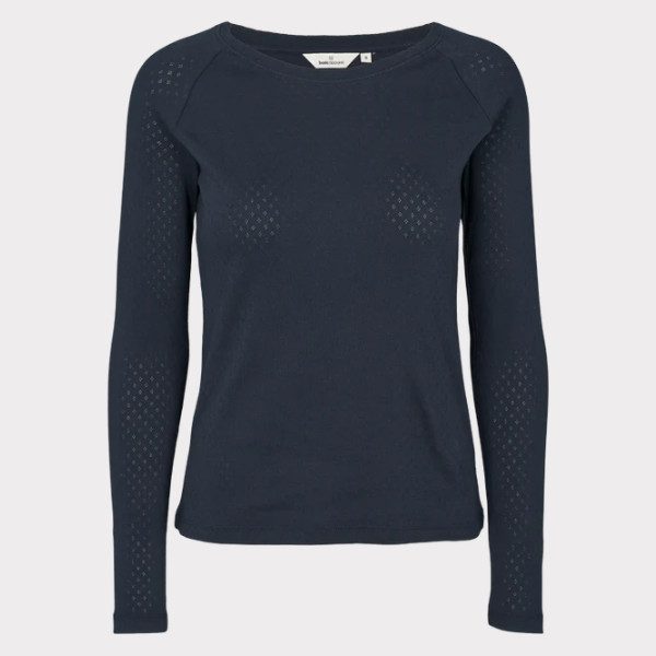 Basic Apparel Arense LS Tee Sky Captain