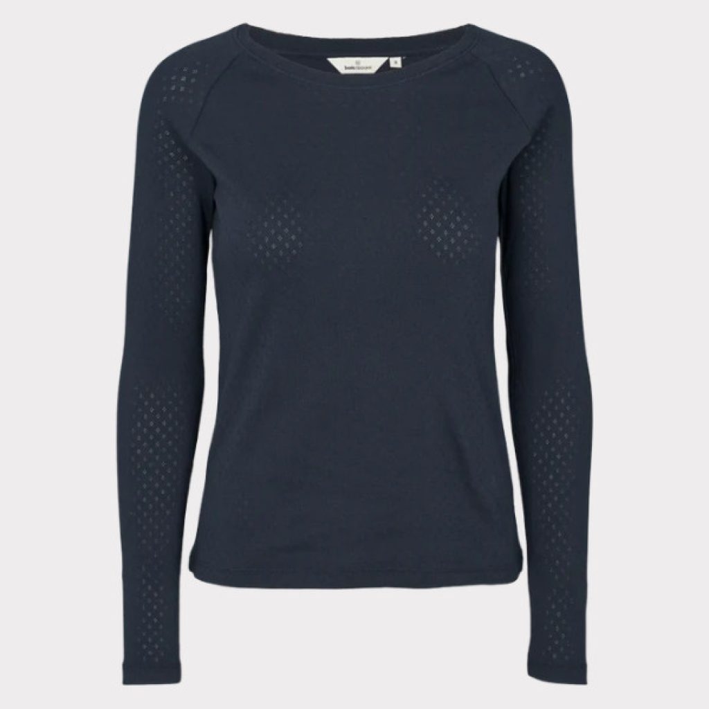 Basic Apparel Arense LS Tee Sky Captain