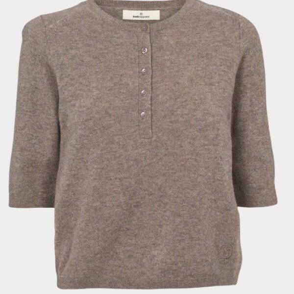 Basic Apparel Selem Granddad Tee Strik