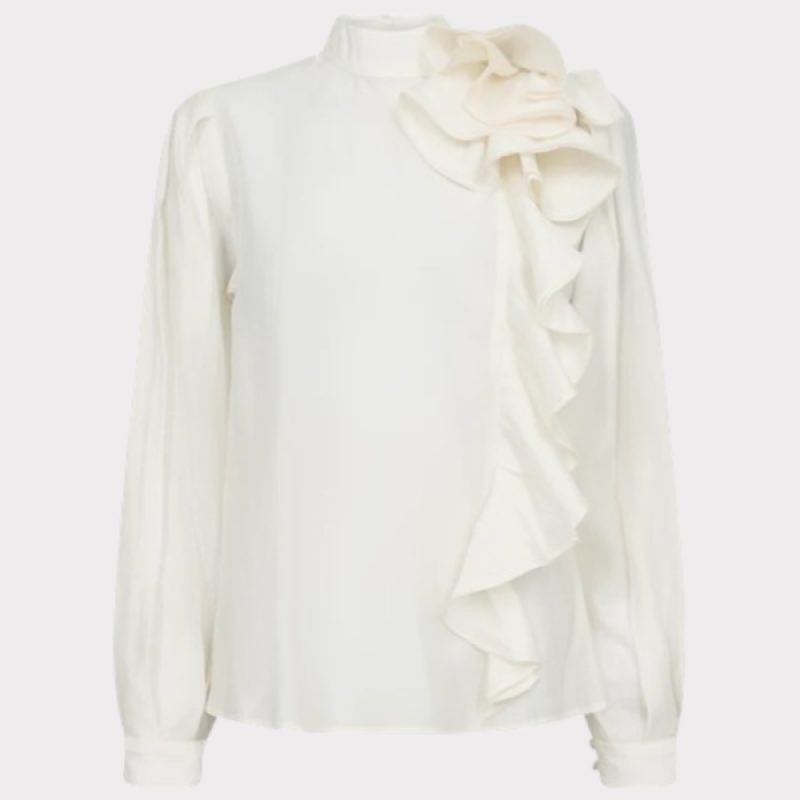 Copenhagen Muse Molly Blouse med flæser