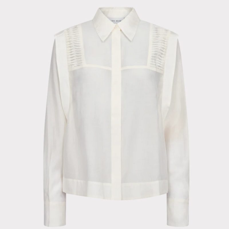 Cph Muse MOLLY-SHIRT i Jet Stream med masser detaljer