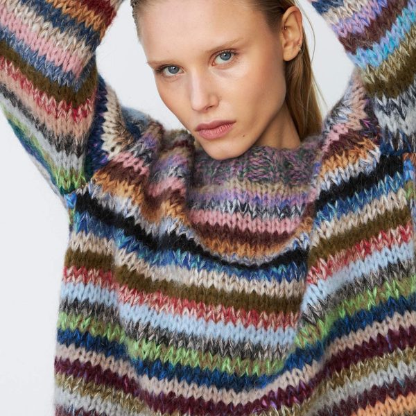 DAWNxDARE Genova DS Sweater Dark Multi