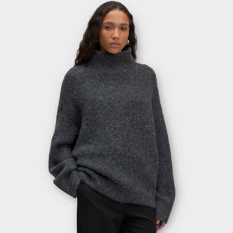 Edited Beth Pullover Grey