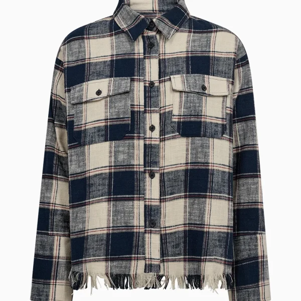 IVY Copenhagen Pia Distressed Shirt Multi Color