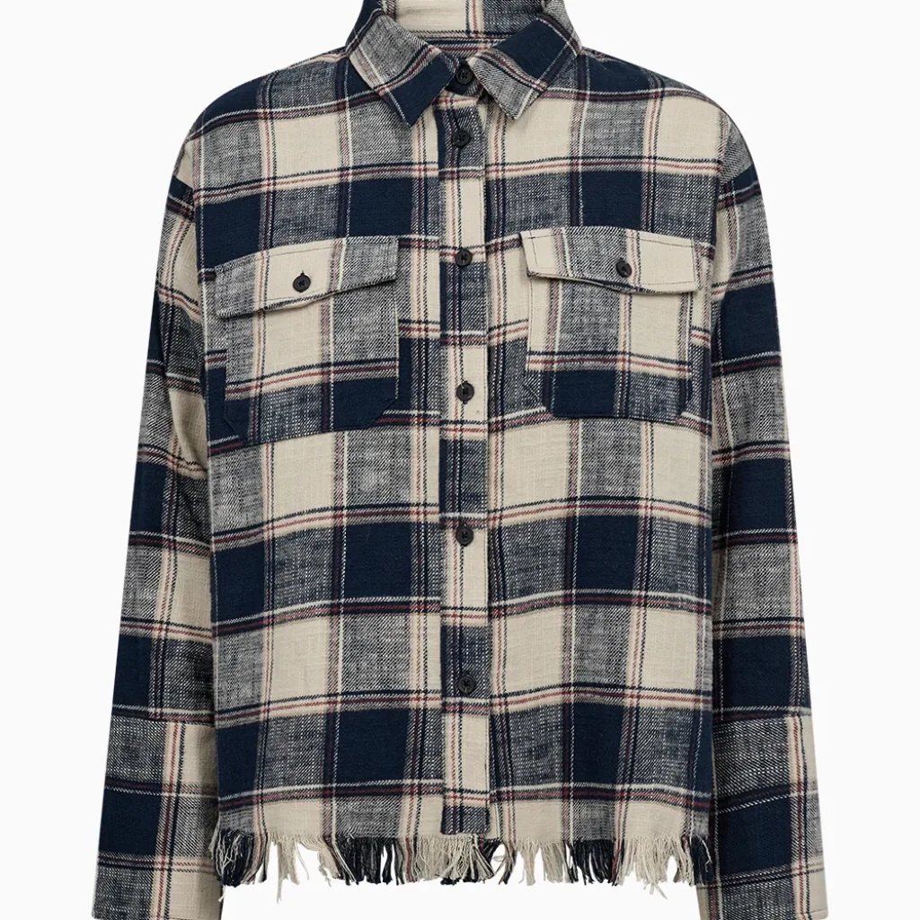 IVY Copenhagen Pia Distressed Shirt Multi Color