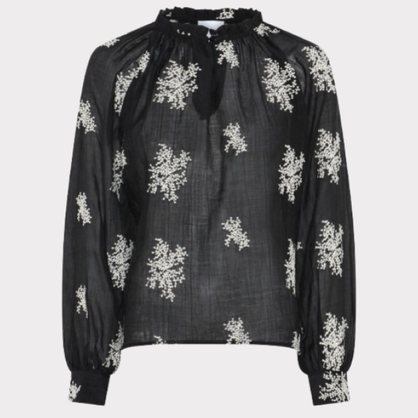 La Rouge Pretty Blouse Black