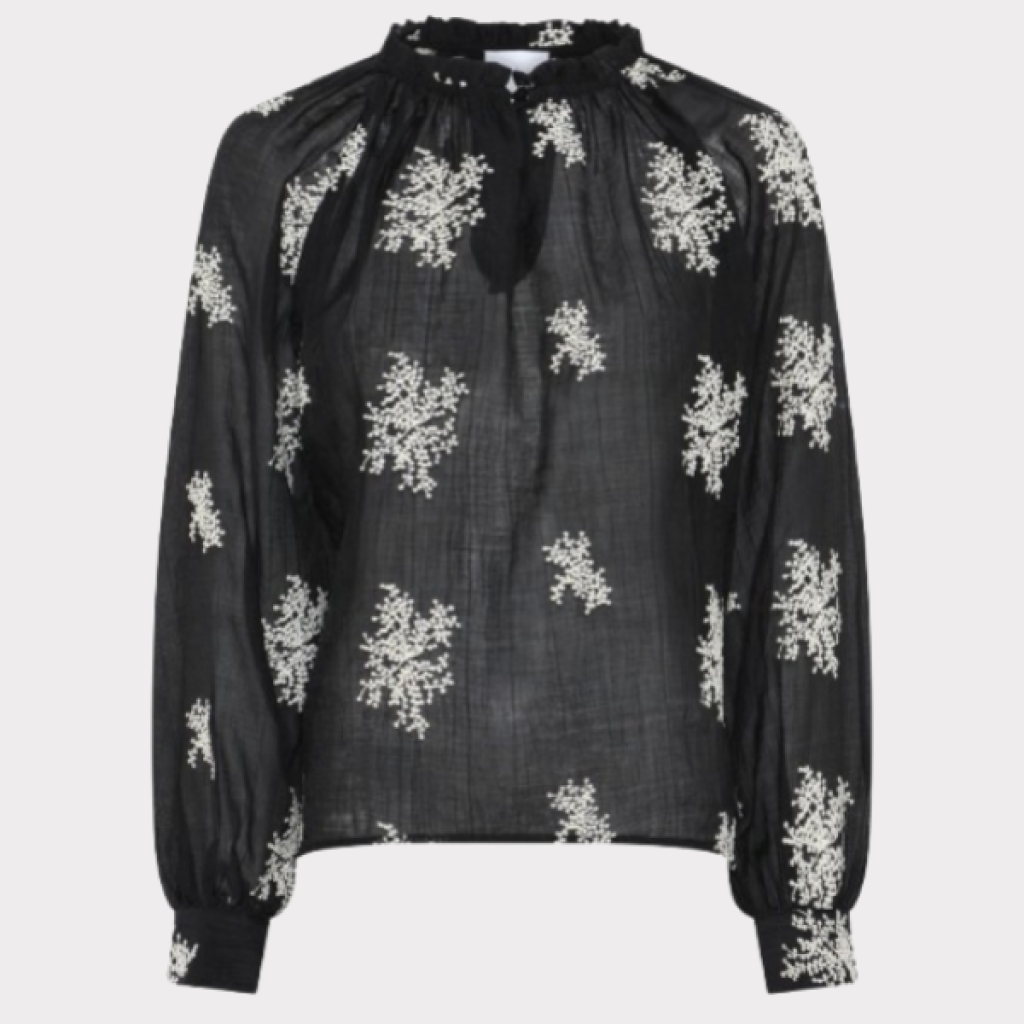 La Rouge Pretty Blouse Black