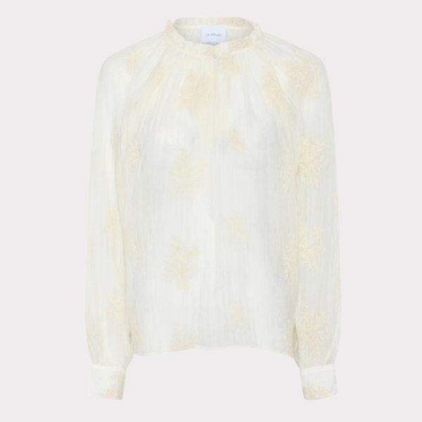 La Rouge Pretty Blouse Sand