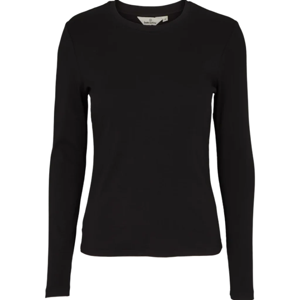 Basic Apparel Ludmilla Tee Black