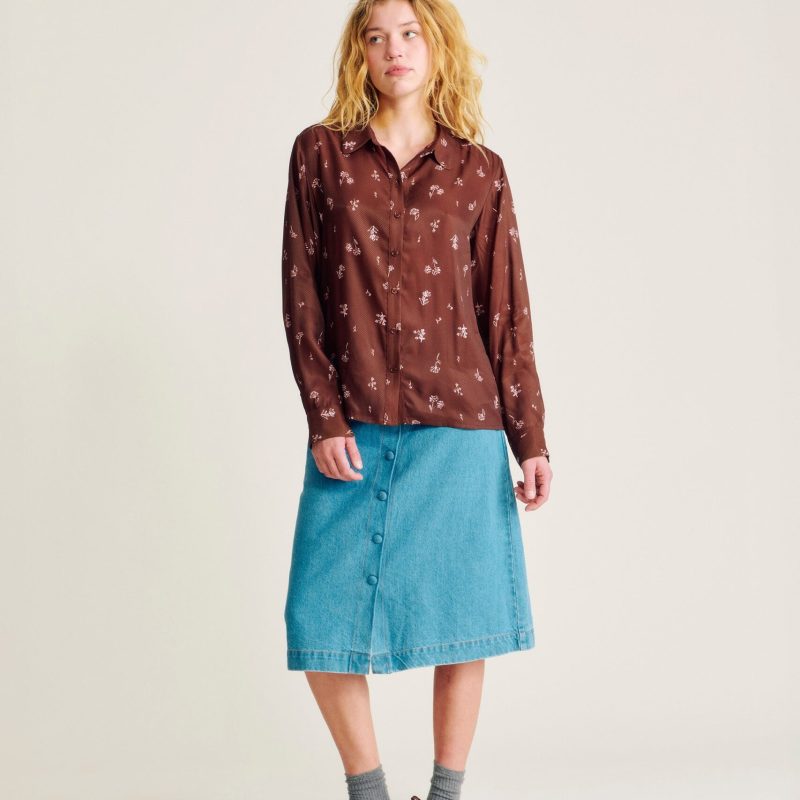 Nué Notes Marchena Shirt Potting Soil Floral