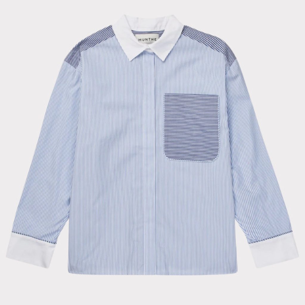 Munthe BUXILIMA Skjorte Mix stripe