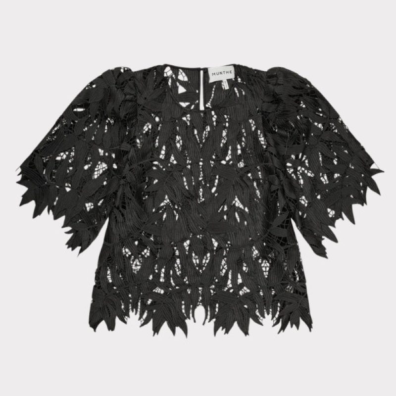 Munthe Bubble Top Black