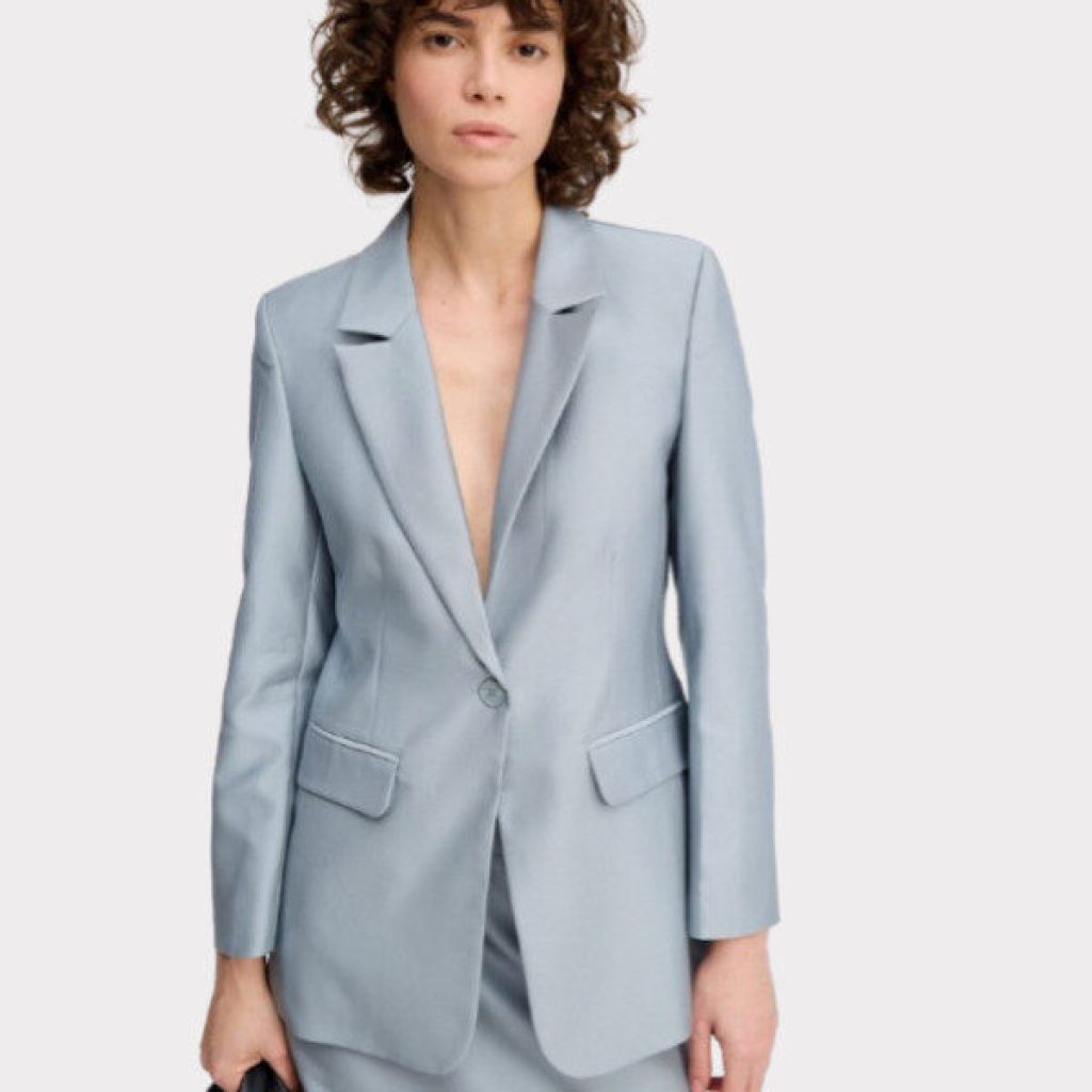 Munthe Rillo Outerwear Grey Blazer