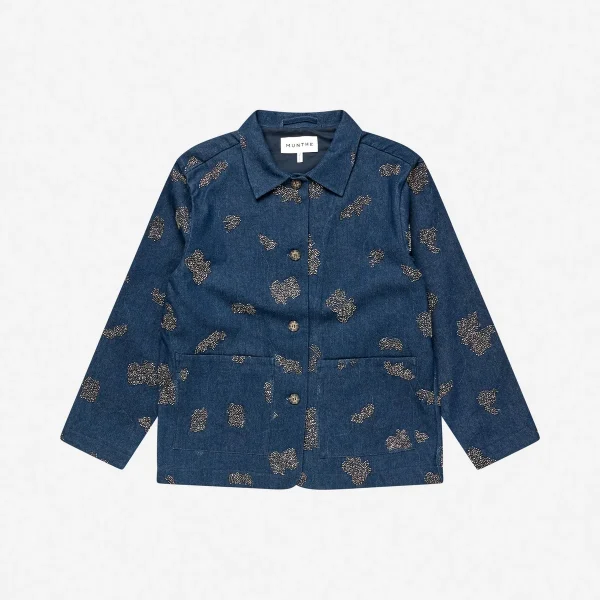 Munthe Vichola Denimjakke Navy
