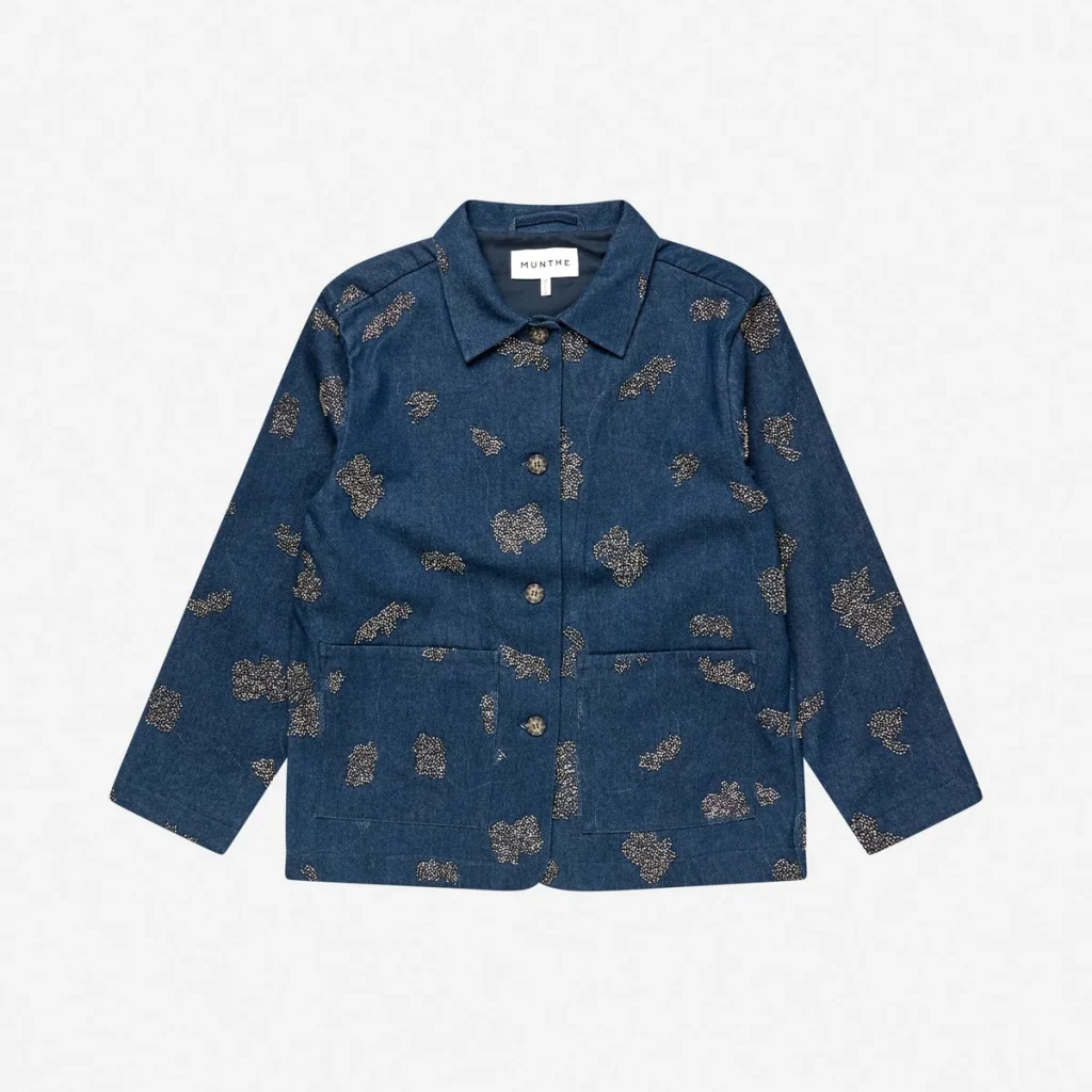 Munthe Vichola Denimjakke Navy