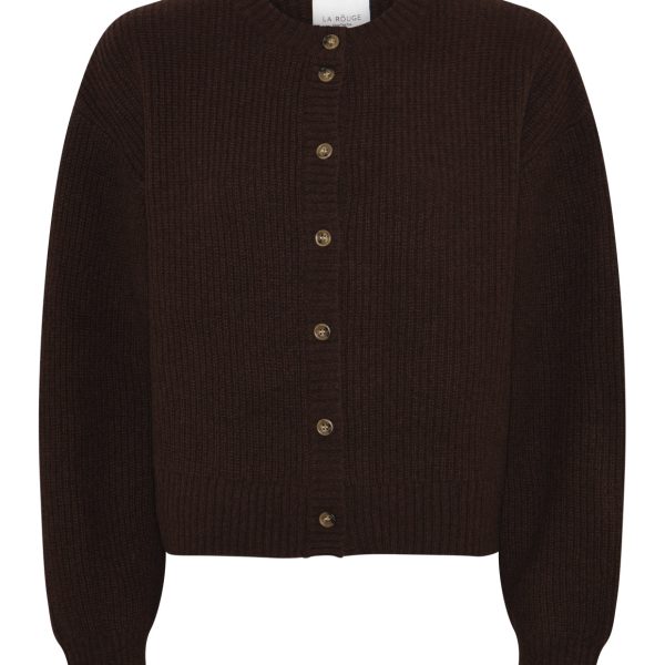 La Rouge Sisse Cardigan Dark Brown