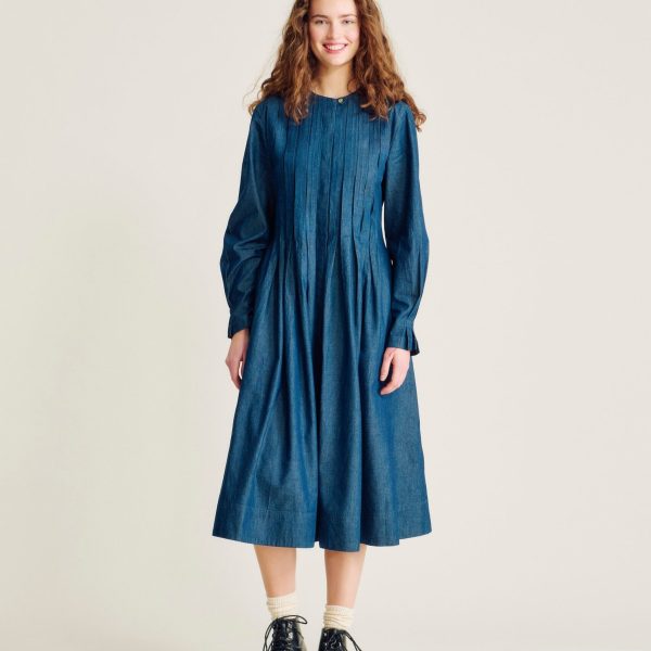 Nué Notes Nevada Dress Desaturated Denim