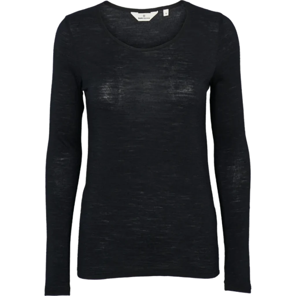 Basic Apparel Rinja LS Tee Black