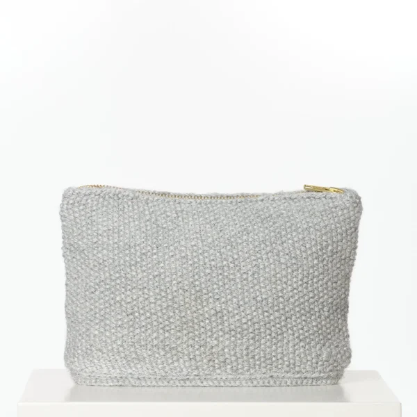 Gai+Lisva Stine Clutch Bag Grey Melange