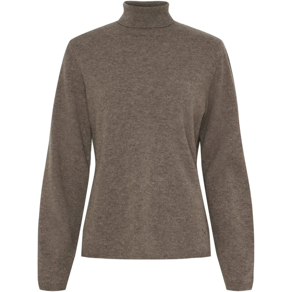 BTF CPH Mia Cashmere Pullover Ash Brown Melange