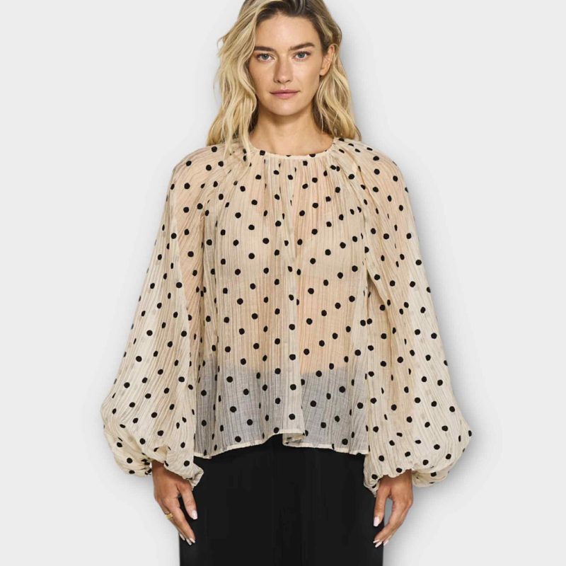 Twist and tango Alba Blouse White Dot