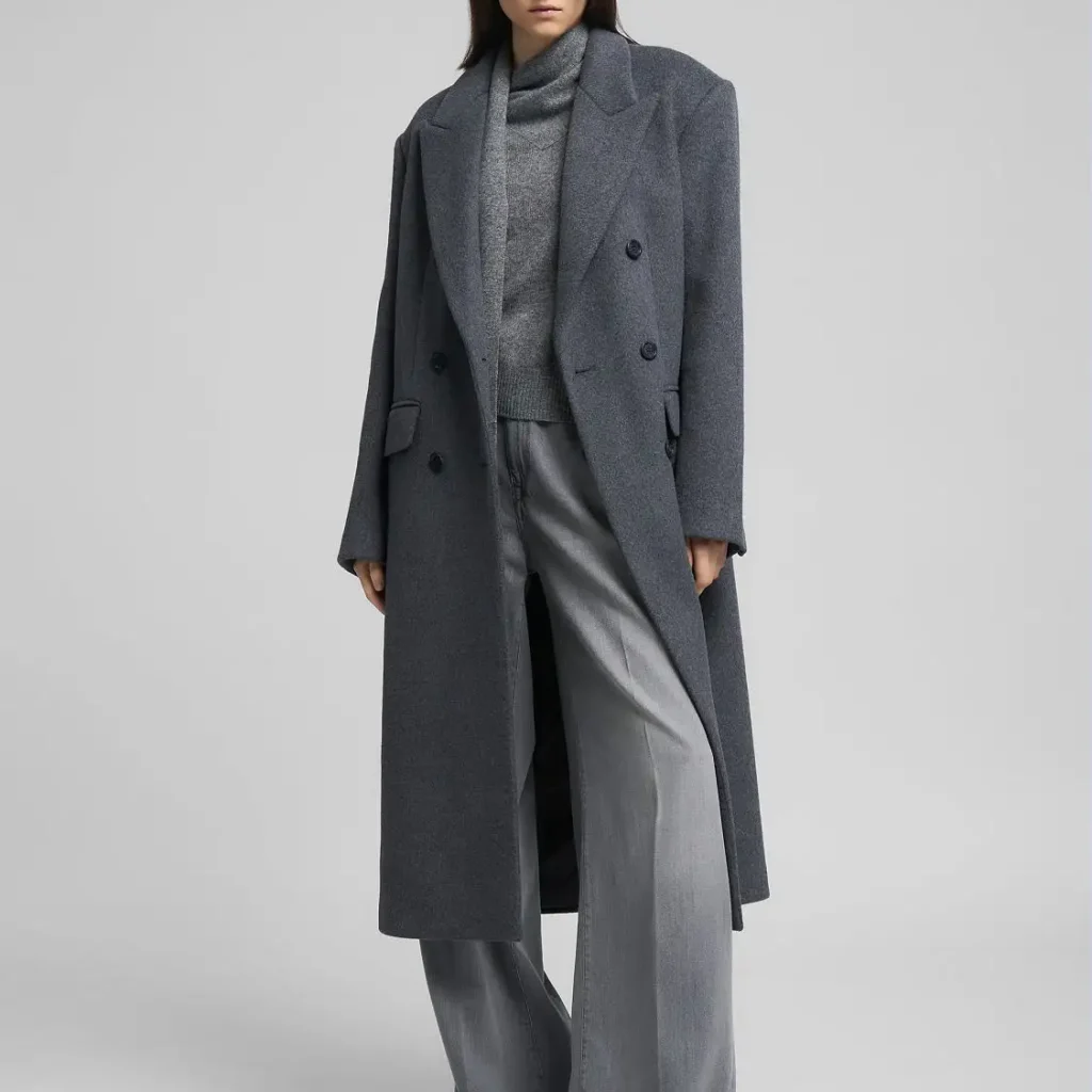 Replay Long Double-Breasted Coat