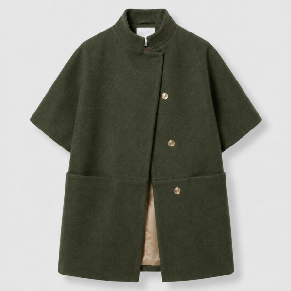 Short Mok Wool Army Green