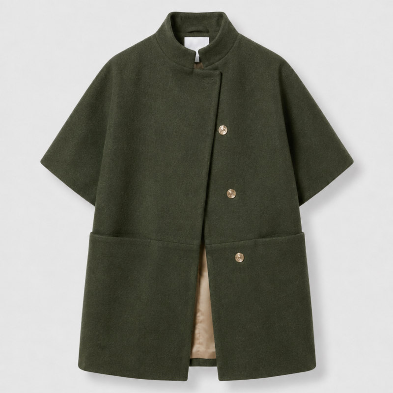 Short Mok Wool Army Green