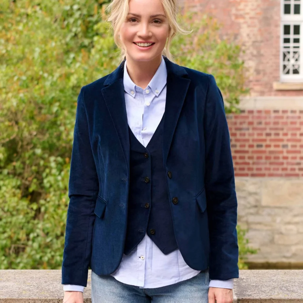Wellington Ami Velourblazer Marine